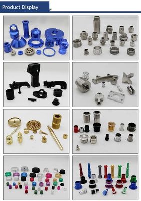 注文アルミニウム部品を磨く多目的CNCのアルミニウム部品